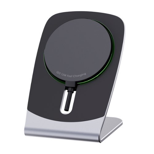 INIU - 15W Qi2 Wireless Charger for iPhone 15, 14, 13, 12 - Black