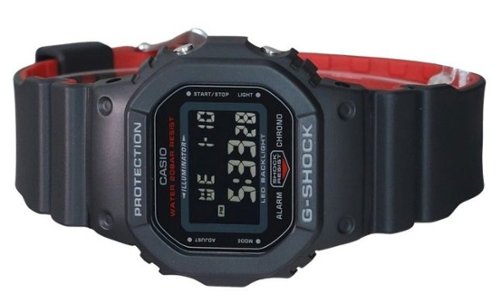 CASIO G-SHOCK 2本セット DW-5600UHR AWG-M100 Casio G Shock Digital Resin Strap Quartz DW 5600UHR 1 200M Men's