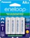 Panasonic - eneloop AA 8 Pk Rechargeable Batteries-Front_Standard 