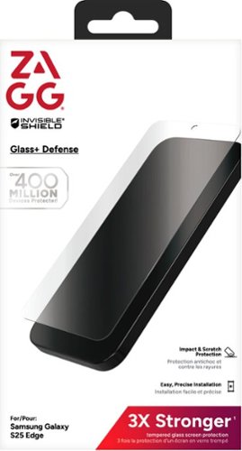 ZAGG InvisibleShield Glass+ Defense Anti-Reflective Lens Protector for Samsung Galaxy S25 Edge - Clear HOW TO BUY