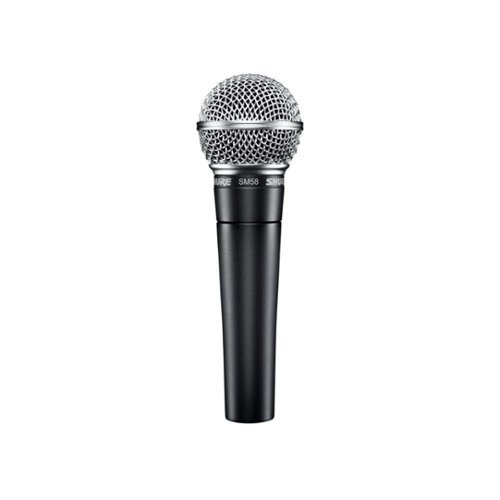 Shure - SM58-LC Cardioid Dynamic Vocal Microphone-Front_Standard 