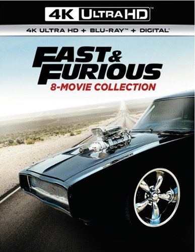 Fast &amp; Furious 8-Movie Collection [Includes Digital Copy] [4K Ultra HD Blu-ray/Blu-ray]