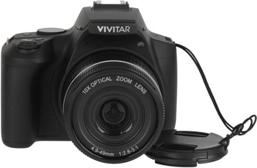 Vivitar - 10x Bridge Camera - Black