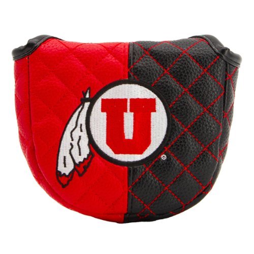Team Golf - Utah Utes Quilted Mallet Putter Cover - Multicolor-Front_Standard 