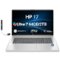 HP - Upgraded - 17 AI Powered Natural Laptop 17.3 FHD (Intel Ultra 7-255U, 64GB, 2TB SSD, Intel Graphics, Win 11 Pro) w/USB Hub - Natural Silver-Front_Standard