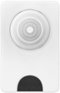 PopSockets - PopWallet+ for MagSafe Devices - White and Clear-Front_Standard