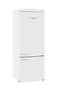 Unique Appliances - Classic Retro 16.7 cu.ft Bottom Freezer Counter Depth Refrigerator - Marshmallow White-Front_Standard