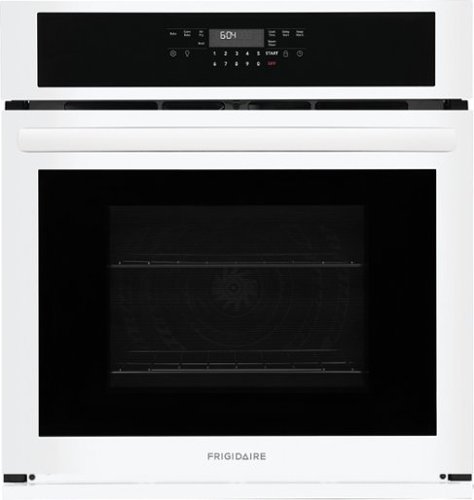 Frigidaire - 27" Single Wall Oven with Air Fry - White