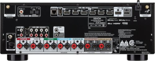 Denon AVR S980H 7.2 Channel AV Receiver Black AVR-S980H - Open Box