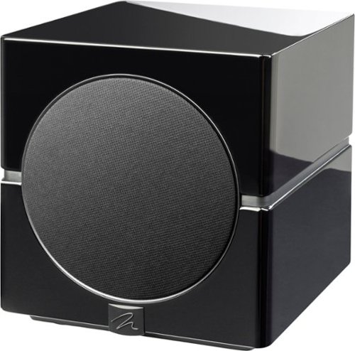 MartinLogan - Dynamo 10, 10” Sealed, Powered Subwoofer, with Magnitude 1kW Amplifier, Sub Control App, and Wireless Built-In - Gloss Black