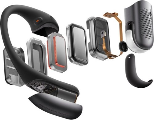 Shokz OpenFit Pro Open-Ear True Wireless Active Noise Reduction Earbuds - Black HOW TO BUY