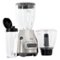 Oster - 3-in-1 Kitchen System 700 Watt Blender with Blend-N-Go Cup - Chrome-Front_Standard
