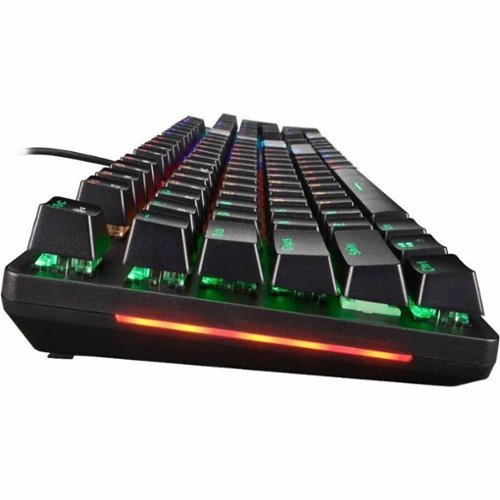 Acer Nitro NKW202 Ergonomic Full-size Wired Mechanical Gaming Keyboard - Black WORLDWIDE DELIVERY