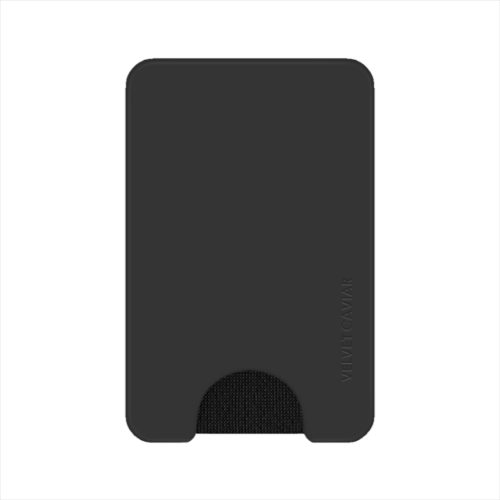 VELVET CAVIAR - Magnetic Phone Wallet - Just Black