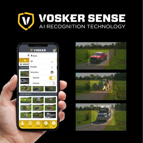 Vosker V300 Outdoor Wire Free 1080p Full HD Video Security Camera - Color by day, infrared by night BUY IN UAE