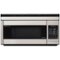 Sharp - 1.1 Cu. Ft. Convection Over-the-Range Microwave with Sensor Cooking - Stainless steel-Front_Standard