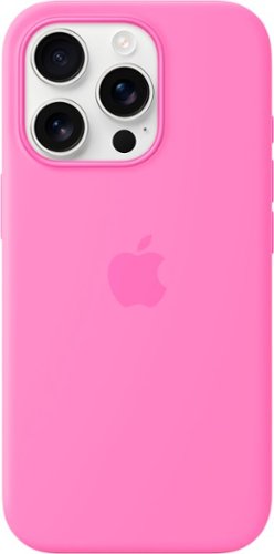 Apple - iPhone 16 Pro Silicone Case with MagSafe - Peony
