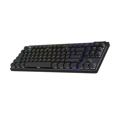  Logitech - PRO X TKL LIGHTSPEED Wireless Mechanical Tactile Switch Gaming Keyboard with LIGHTSYNC RGB - Black