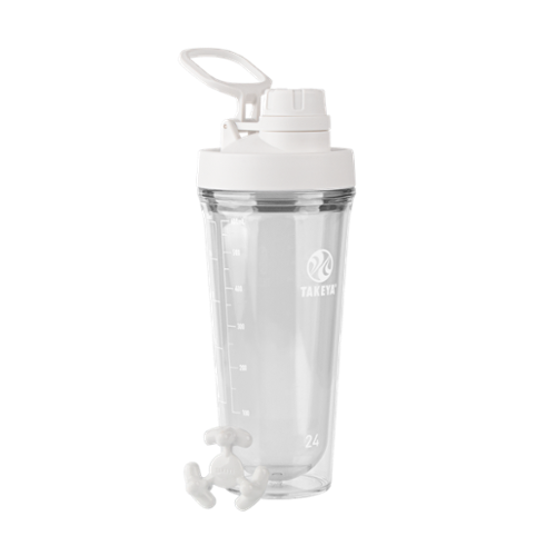Takeya - Tritan 24-oz. Protein Shaker - Cloud White