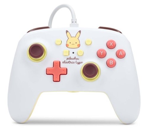PowerA - Enhanced Wired Controller for Nintendo Switch - Pikachu Electric Type-Front_Standard 