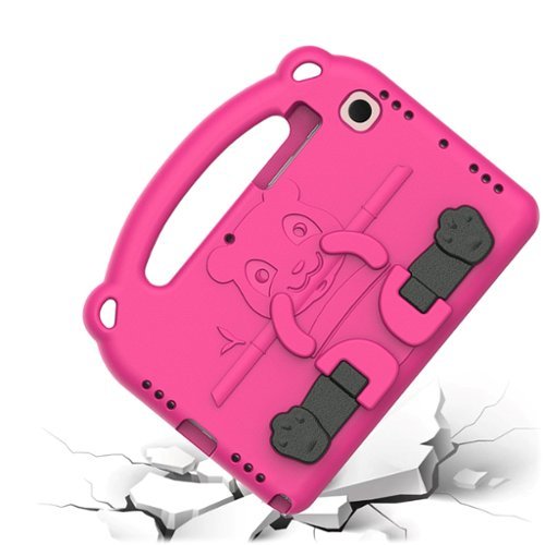 SaharaCase Teddy Bear KidProof Case for Samsung Galaxy Tab A8 - Pink GLOBAL SHIPPING