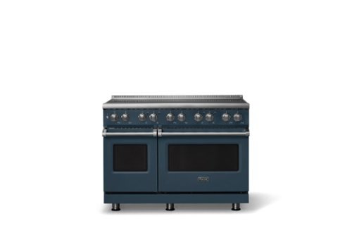 Viking - 48 in. Wide 6 Elements Pro 5 Series 7.3 Cu. Ft. Freestanding 6 Element Induction Convection Range - Squall