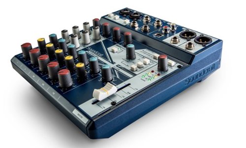 Soundcraft Notepad-8FX - Blue WORLDWIDE DELIVERY