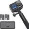 DJI - Osmo Action 5 Pro Adventure Combo, Action Camera 4K with 1/1.3" Sensor, 12h Extended Battery Life with 3 Batteries, - Black-Front_Standard