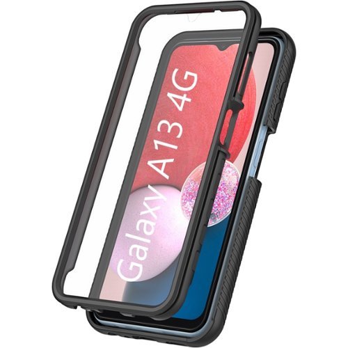 SaharaCase GRIP Series Case for Samsung Galaxy A13 LTE - Black/Clear GLOBAL SHIPPING