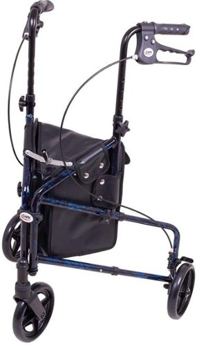 Carex - Trio Rolling Walker With 3 Wheels - Blue-Alt_View_Standard_21 