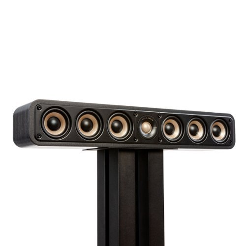 Polk Audio - Signature Elite ES35 Center Channel Speaker - Stunning Black-Front_Standard 