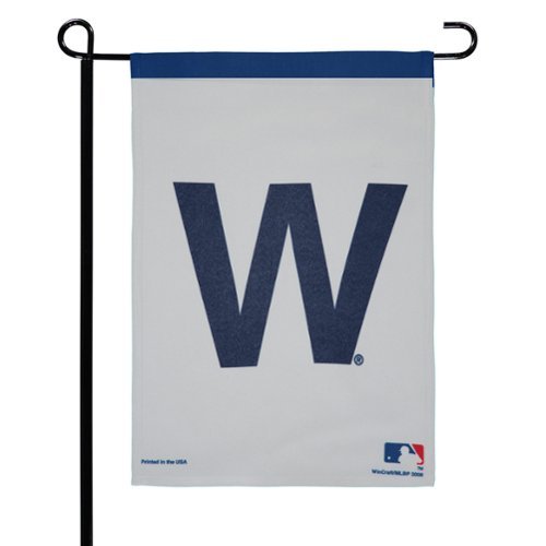 WinCraft - Chicago Cubs 12" x 18" Double-Sided Garden Flag - Multicolor-Front_Standard 
