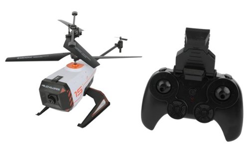 Vivitar - 3.5 Channel Camera Helicopter - Black