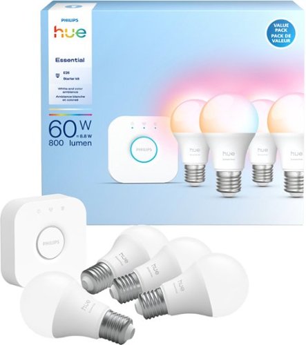 Philips - Hue Essential Starter Kit - White and Color Ambiance