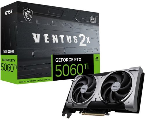 MSI NVIDIA GeForce RTX 5060 Ti 16G VENTUS 2X OC PLUS 16GB GDDR7