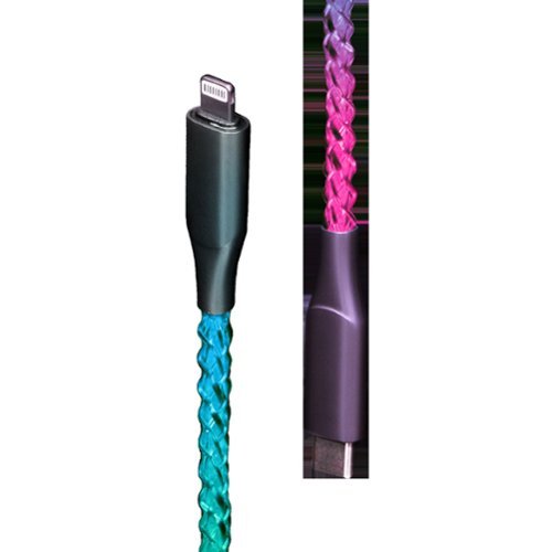 Lucid - LED 6' USB-C to Lightning Cable - White