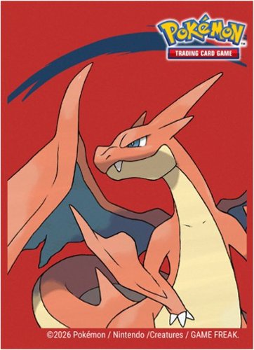 Ultra PRO - Mega Charizard Y 65-Count Deck Protector Sleeves for Pokémon Trading Card Game-Front_Standard 