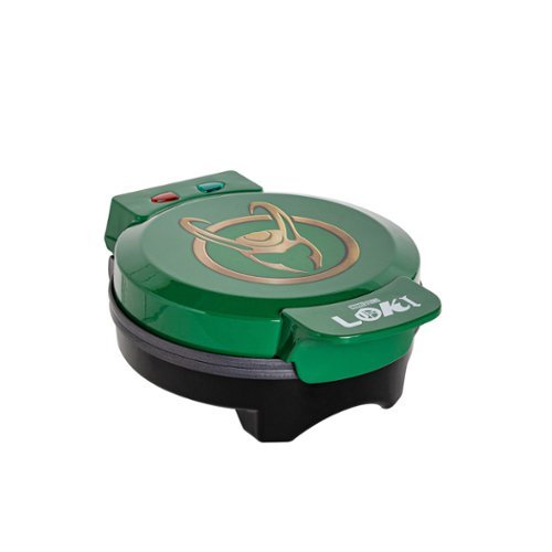 Uncanny Brands - Marvel Loki Waffle Maker - Green-Front_Standard 