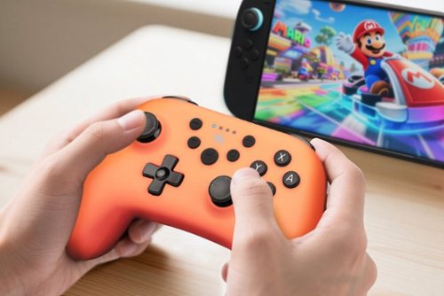 NEXT Wireless Rechargeable Pro Controller for Switch 2 & Switch - Ember WHERE TO BUY