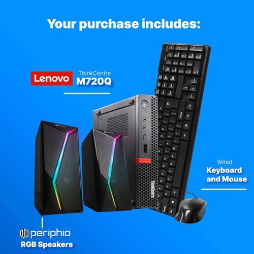Lenovo Refurbished Excellent ThinkCentre M720Q Micro Computer Hexa