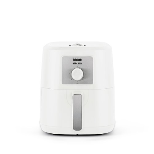 Bella Pro Series - 4.2-qt. Manual Air Fryer - White-Front_Standard 