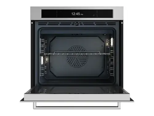 Front. Bertazzoni - 30" Professional Series 4.8 Cu. Ft. Single Convection Wall Oven - Stainless steel - Stainless Steel.