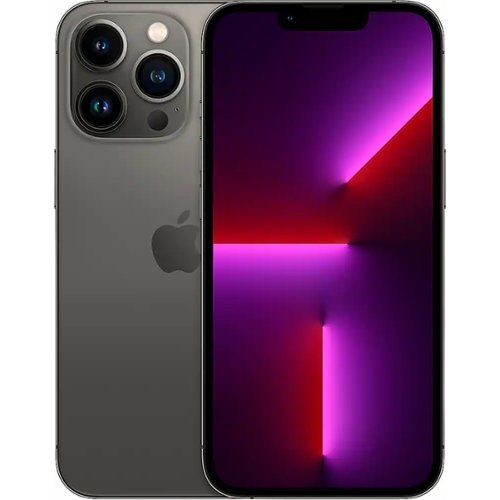 Apple - Refurbished Excellent - iPhone 13 Pro Max (A2484) 256GB 6.7-inch (2021) Graphite - Unlocked - Gray-Front_Standard 