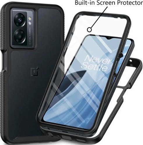 SaharaCase Anti-Slip Series Case for OnePlus Nord N30 5G - Black SHOP ONLINE