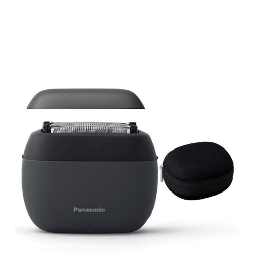 Panasonic - ARC5 PALM-sized 5-Blade Electric Luxury Razor - Black-Front_Standard 