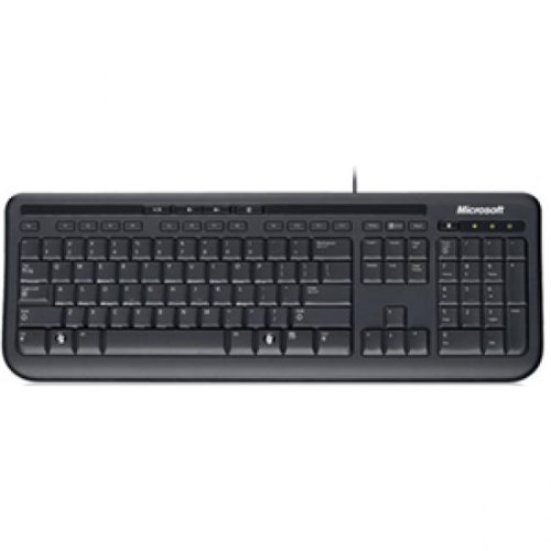 Incase - Microsoft Wired Keyboard 600 - USB - English - Black-Front_Standard 