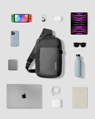 tomtoc Navigator-T24 One Shoulder Backpack Crossbody EDC Daypack Sling Bag Chest Shoulder Bag,  Water-resistant S - Black SHOP ONLINE
