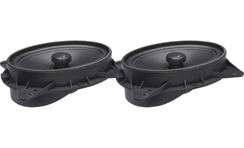 Powerbass OE Series 6x9in. 2-Way Coaxial OEM Replacement Speaker with Injection-Molded Polypropylene Woofer Cone - black INTERNATIONAL SHIPPING