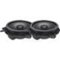 Powerbass - OE Series 6.5in. 2-Way Coaxial OEM Replacement Speaker with Injection Molded PP Cone - Black-Front_Standard