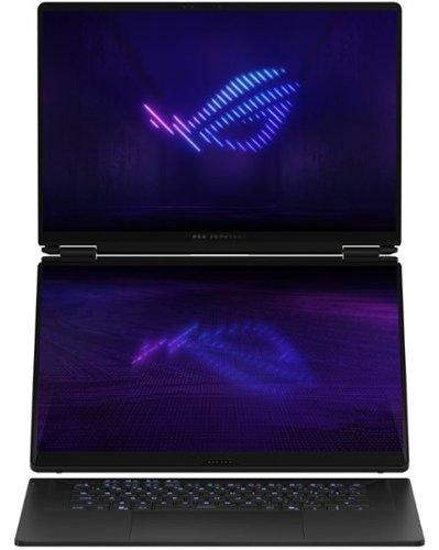 ASUS - ROG Zephyrus Duo Dual 16" OLED 120Hz Touch Gaming Laptop - Intel Core Ultra 9 - NVIDIA RTX 5090 - 32GB RAM - 1TB SSD - Stellar Grey